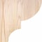 Ekena Millwork Ridgewood Smooth Corbel, Douglas Fir, 3 1/2"W x 10"D x 10"H COR04X10X10RID00SDF - alternate 2